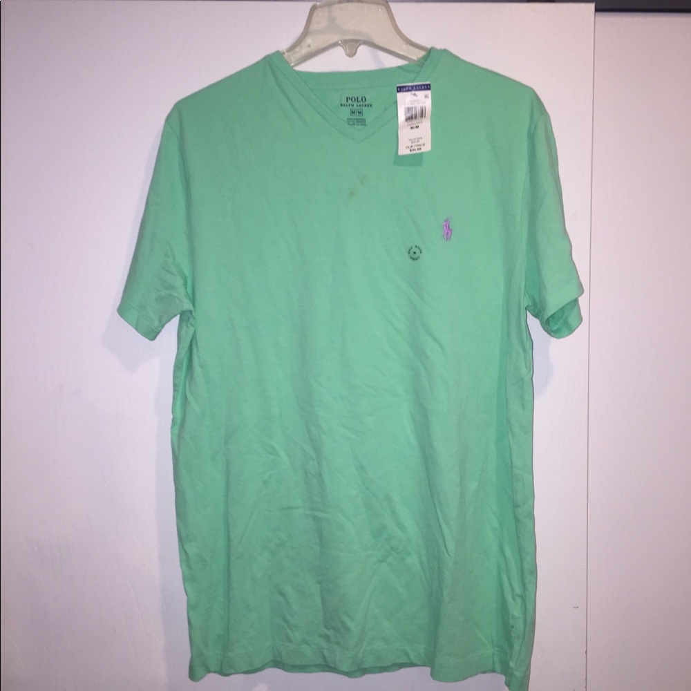 Brand New Polo V-Neck Shirt Short Sleeve NWT